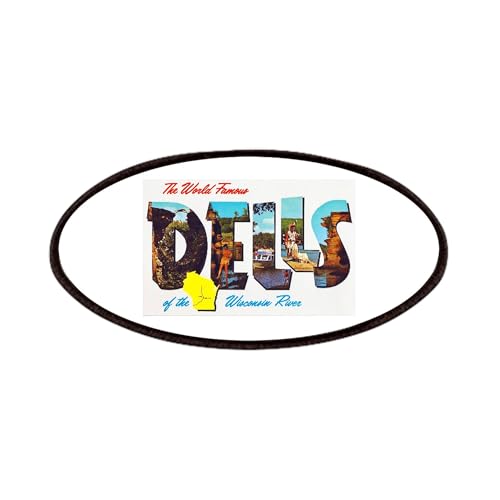 CafePress Dells Wisconsin Greetings Patches Patch, 4