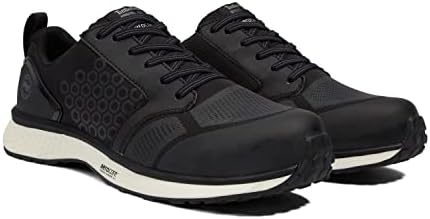Timberland Men's Reaxion Composite Safety Toe Static Dissipative NT SD35, Black/White, 10.5 | Image 1
