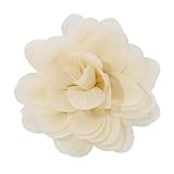 Bijoux Parfaits: La Broche De Broche Florale En Tissu Est Un Bijou Très Personnalisé Pour Les Femmes, La Mariée, La Demoiselle D'honneur, Les Femmes, La Mère, La Fille, La Femme, Les Amis, L'amie Et Elle Pour Le Mariage