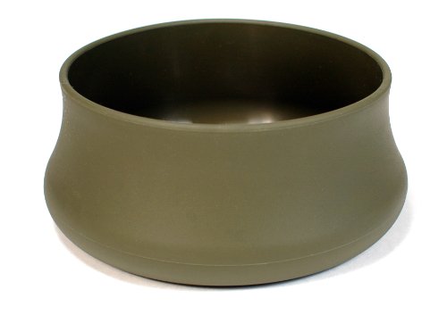 Guyot Designs Silicone Pet Bowl, Hunter Green, 32-Ounce