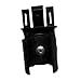 rockible Hardhat Flashlight Holder Headlights Holder Headlamp Clips for Helmet Torch Mount Mounting Bracket Plastic Clamp for Outdoor Cycling Mining