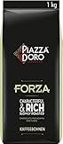 Piazza D'Oro Forza, Espresso Kaffeebohnen 1kg, 100 % Arabica, Intensität 3/5