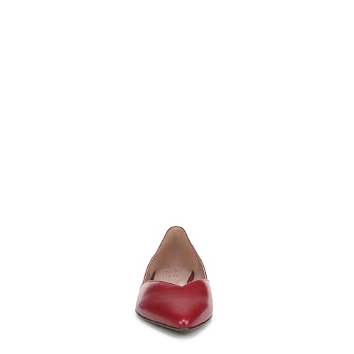Image of Naturalizer Women's Havana Ballet Flat Hearts Flame Red Leather 9 W