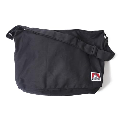 Ben Davis BDW-8341 Big Canvas Shoulder Bag Black One Size