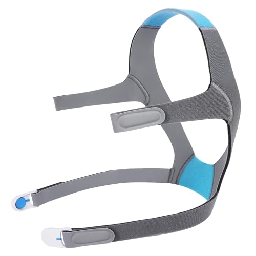 AHIYIYI CPAP headgear for ResMed AirFit/Airtouch N20 Adjustable headgear strap with 2 Magnetic Clips - Standard/Medium(1 Pack)