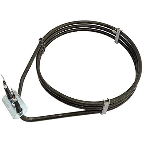 Place4parts Compatible Fan Oven Cooker Element for Zanussi ZOB142W, ZOB550WL, ZBF360W, ZBS1063X, ZOB142X Cover