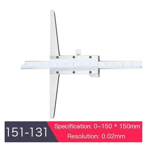 Calibrador Vernier de Perfil 0-150mm miniatura 2