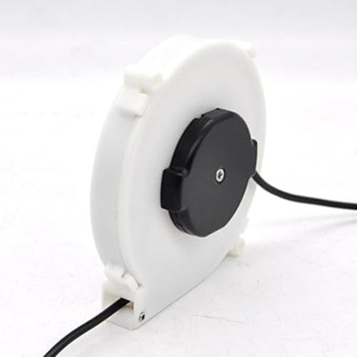 Carrete de cable de carga retráctil USB blanco de 1,2 metros para viajes 8