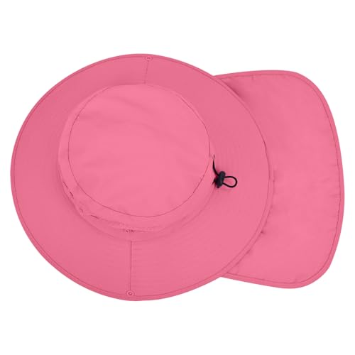 Image of Sun Hats for Men Women, UPF 50+ Protection Fishing Hat with Neck Flap
