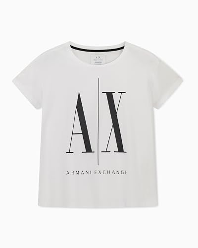 Boyfriend Tee Armani Exchange Icon Logo fluide pour vos sorties citadines