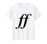 Fortissimo Symbol - Camiseta para amantes de la música clásica Camiseta
