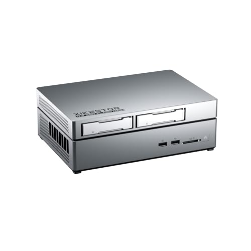 Xikestor All-in-one ミニPC i5-12450H NAS オールSSD 6ベイ M.2 NASシステム付き 小型PC 高性能ストレージ M.2 U.2 RJ45 SFP+hFS510402DH