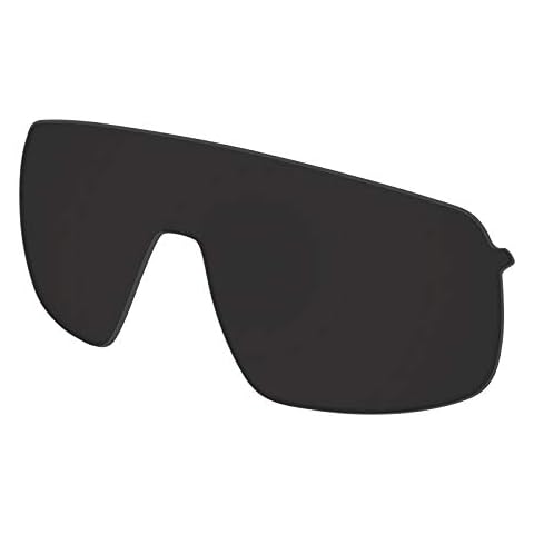 Predrox Dark Black Sutro Lite Replacement Lenses for Oakley Sunglass OO9463 Polarized Cover