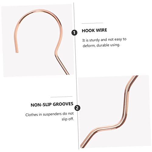 Supvox 3stücke Hundebekleidungs-halterungen Aus Eisen Pet Apparel Organizer Für Platzsparende Aufbewahrung Von Hundefashion Roségold