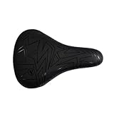 Selim Freestyle Unissex Bike BMX Mtb 230x150mm Trilho de aço com castanha TSW