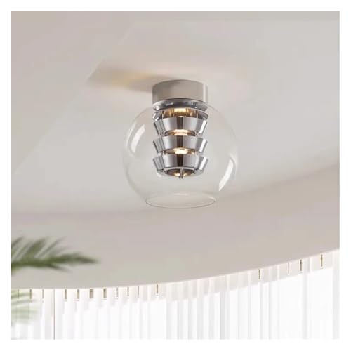 Plafonnier de couloir en verre résolvant le manque de lumière