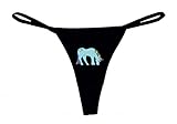 String Tanga Regenbogen- Einhorn- MÄRCHEN- Fantasie- BUNT- KNALLIG- Fabelwesen- Fabeltier- HELLBLAU- BLAU- Cyan- MÄDCHEN XS- XXL Damen String Sexy Unterhose