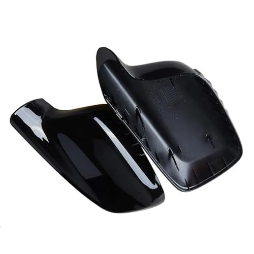 Coques de rétroviseurs Noir Brillant pour BMW E46 E65 E66 E67 (51167074236 51167074235) - 4