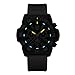 Luminox Men Chronograph Swiss Quartz Watch with Rubber Strap XS.3590.NSF.Set, Black, Strap.