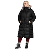 Eddie Bauer Women's Lodge Down Duffle Coat, Black, Small