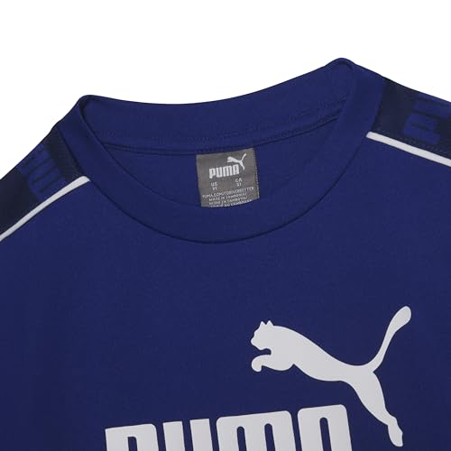 Image of PUMA Kids Graphic T-Shirt & Fleece Short Set (Toddler)