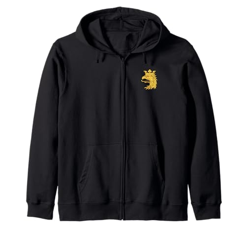 SCANIA SWEDEN COAT OF ARMS FLAG GRIFFIN Zip Hoodie