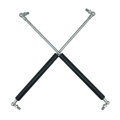 muelle neumático maletero 2 Amortiguadores Universales De 300-600Mm Y 200N Para Coche Incluyen Soporte Para Capó Delantero Maletero Trasero Barra Elevación(600mm)