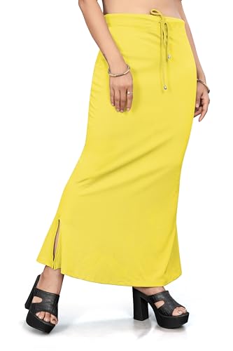 Image of Yashika Present Lycra Saree Shapewear Petticoat for Women||Straight Fit Petticoat Saree Silhouette Shape Wear Dress for Saree|| AZ-YS-OG-SHAPER-P