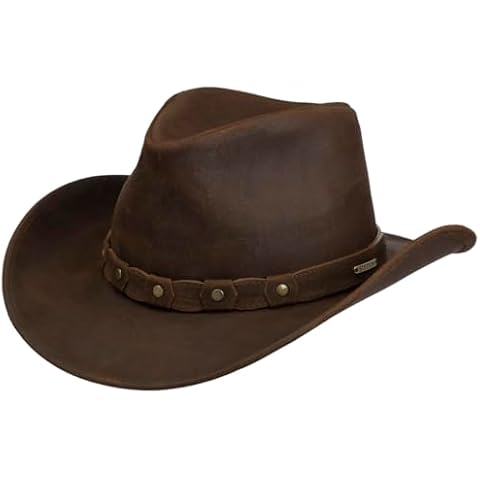 Chapeau Western STETSON en Cuir Cover