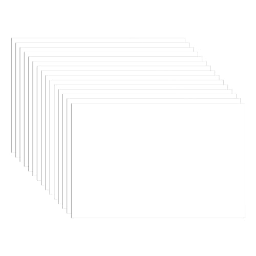 Guakicae 60 Sheets White Cardstock 4 x 6 Craft Paper, 300gsm/110lb Heavyweight Flat Card Stock Printer Paper for Cards Making, Wedding Invitations, Greeting Cards, Birthday, Drawing