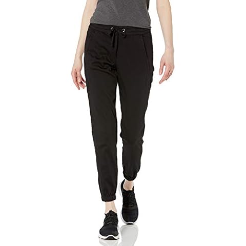 UNIONBAY Women's Caylee Jogger Casual Pants, Black, S Cover