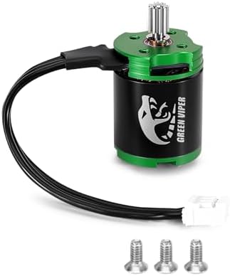 INJORA 4300KV Green Viper 1621 RC Brushless Motor for 1/30 Axial SCX30 Upgrade - 2