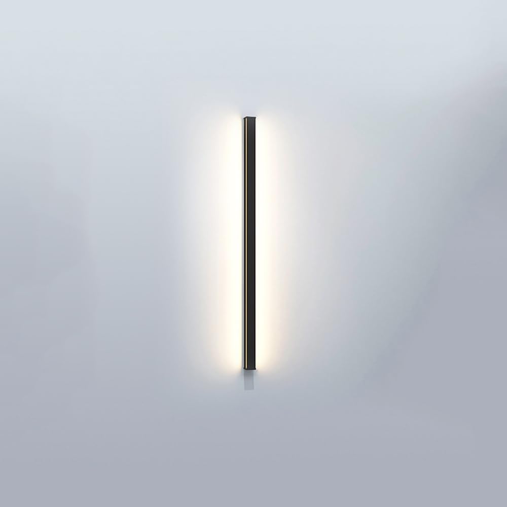 HXYSXHJUO LED Linear Wall Light, Modern Aluminum Metal Lamp Acrylic Long Strip Sconce, 4000K Soft Light Mounted Lighting, Pendant
