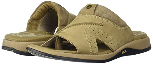 Image of Woodland Men's Leather Slippers