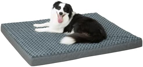 KHONSU PET Dog Bed Mat Plush 4in Orthopedic Pad for Large Dogs up...