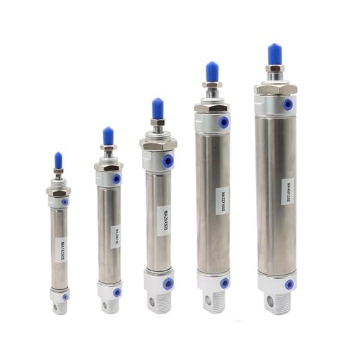 Vérin pneumatique MA16 en acier inoxydable durable pour automatisme - 7