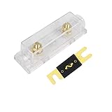 Se Envía un portafusibles y 1 fusible ANL de 60 Amp