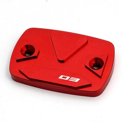 Cubierta de depósito de líquido para MT-03 en aluminio rojo de alta resistencia