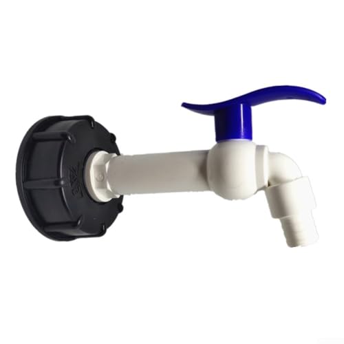 IBC S60x6 - Grifo de válvula de salida de agua para DN40/DN50 disponible en longitudes largas/cortas (grifo largo)