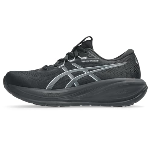 Image of ASICS Women's Gel-Cumulus 28 Running Shoes, 8, Black /Carrier Grey