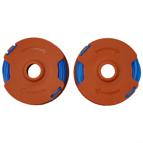 URPIZY Strimmer Spool & Line Replacement for MacAllister for B&Q MGT35025 MGT45028 MGT60030 Trimmer Strimmer, Grass Trimmer Spool Replacement(2PCS)
