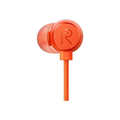 Image of realme Buds 2 Wired in Ear Earphones with Mic (Orange)