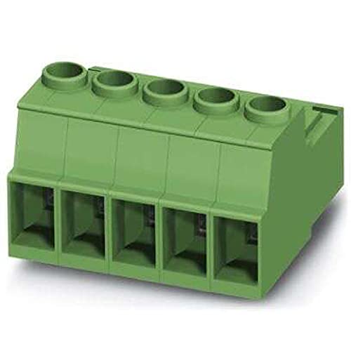 PHOENIX CONTACT IPC 5/9-ST-7,62 Leiterplattenstecker, 41 A, 1000 V, 6 mm² Nennquerschnitt, Grün, 9 Anzahl der Potenziale, IPC 5/..-ST Artikelfamilie, 7,62 mm Rastermaß, 50 Stück