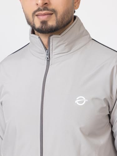 Image of OSCILLATE Casual Winter Wear Jackets For Men || Men's Solid Wind Cheater Jacket With Zipper || Ribbed Waist And Ribbed Wrist Cuffs For Perfect Fit || Casual And Sports Jacket