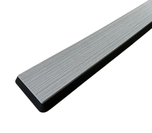 Next Level Inc Bolster Pad | SeaDek | Adhesive Backing | Fishing/Boating Tools | Marine Coaming Bolster | Storm Gray/Black