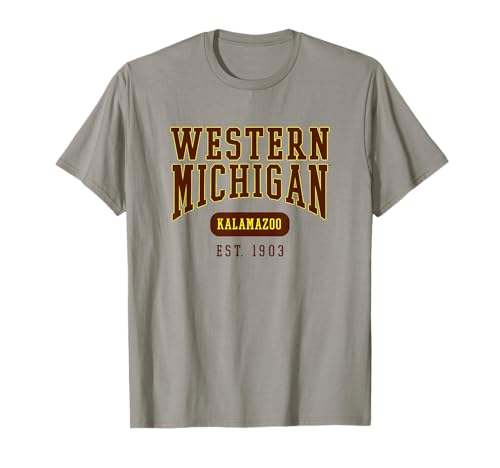 Western Michigan University Broncos Founded Date T-Shirt
