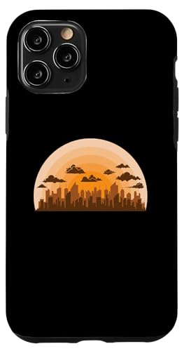 �X�̌����̉_�ƃX�J�C���C�� �X�}�z�P�[�X iPhone 11 Pro �p