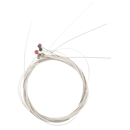 GOOHOCHY Phosphor Bronze Strings Set 6 Pieces Guitar String Replacements Acoustic Electric Guitar Strings Pack