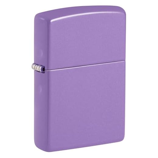 Zippo Classic Smoky Lavender Pocket Lighter