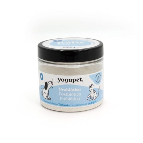 Kéfir en Polvo para Perros y Gatos | Yogupet Kéfir Liofilizado Probiótico 40gr | Probióticos para Perros y Gatos
